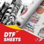 Premium DTF Sheets | Vibrant, Durable & Easy-to-Apply Transfers