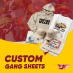 Custom Gang Sheets for DTF Printing Maximize Efficiency & Quality