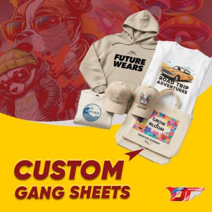 Custom Gang Sheets for DTF Printing Maximize Efficiency & Quality